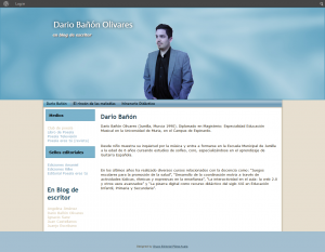 Dario Bañón Olivares blogdeescritor_com