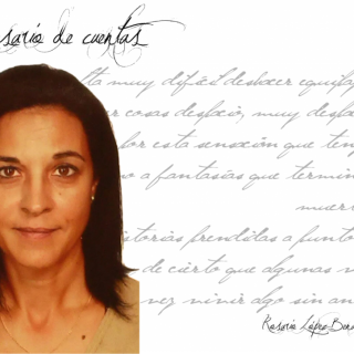 Rosario López Benavente: “Escribir es una necesidad y un inmenso placer, tanto… que a veces me tiemblan las manos”.